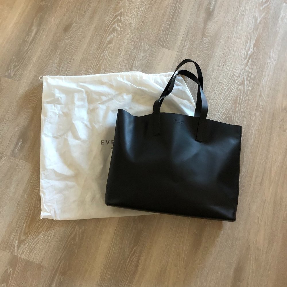 Everlane The Day Market Leather Tote